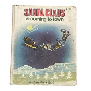 1979 A Dean Board Book‎ "Santa Claus is Coming to Town"